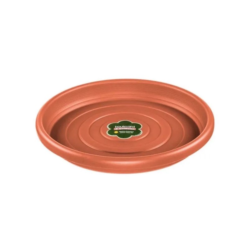 MACETA REDONDA 28cm + PLATO - Imagen 2
