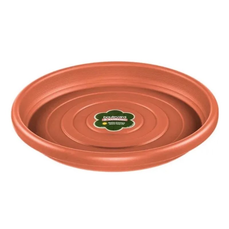 MACETA REDONDA 45cm + PLATO - Imagen 3