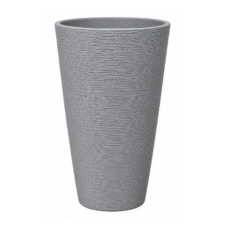 MACETA CONICA GRIS 57cm