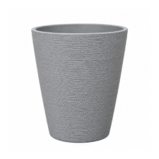 MACETA CONICA GRIS 40cm