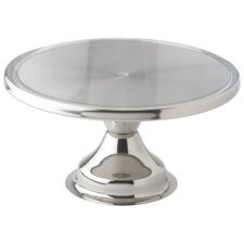 SOPORTE  DE TORTAS ACERO INOX 33cm