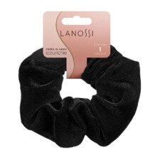 ELASTICO P/CABELLO TERCIOPELO NEGRA