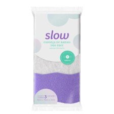 KIT ESPONJA DE BAÑO DOBLE CARA (3un)
