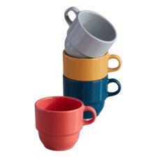 SET DE 4 TAZAS DE TÉ 201,4ml