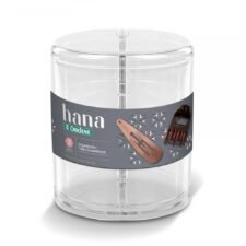 ORGANIZADOR TRANSPARENTE P/COSMETICOS TRIPLE