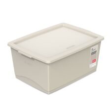 CAJA ORGANIZADORA DE 30Lts BEIGE