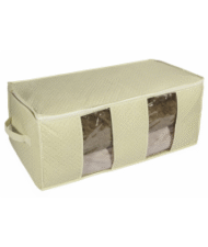 *ORGANIZADOR ROPA DE CAMA BEIGE M