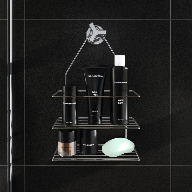 ESTANTE DOBLE PARA BAÑO - Imagen 3