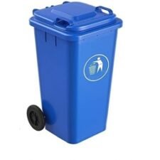 CONTENEDOR P/RES C/RUEDAS 100L AZUL
