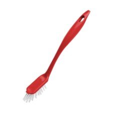 CEPILLO USO GRAL. MANGO LARGO ROJO