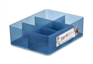 *BANDEJA C/DIVISIONES Peq. CELESTE