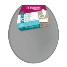 TAPA INODORO STD CLASICO GRIS