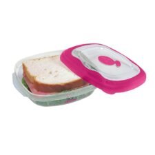 TAPER CUADRADO 664ML - ROSA