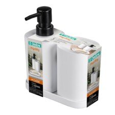 SET P/BAÑO BLANCO 3 PIEZAS