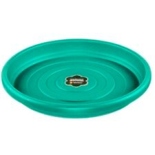 *PLATO PARA MACETERO REDONDO VERDE 13cm