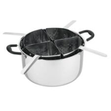 OLLA PARA PASTA CON COMPARTIMIENTOS