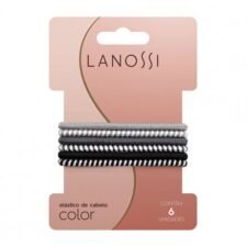 ELASTICO P/CABELLO SILVER (6un)