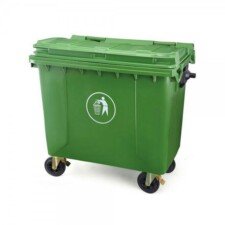 CONTENEDOR P/BASURA 1100LTS VERDE