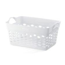 *CESTO FLEXIBLE RECT 22lts BLANCO