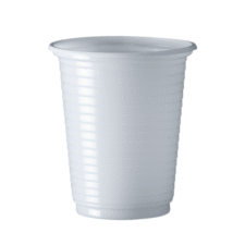 VASO DESCARTABLE DE 80ml BLANCO PS (100 UN)