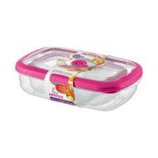 SET DE 3 TAPERS RECTANGULARES  - ROSA