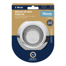 REJILLA P/VALVULA AMERICANA INOX. 3 1/2" PREMIUM