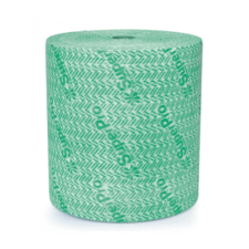 PAÑO TNT EN ROLLO DE 300m X 27m COLOR VERDE