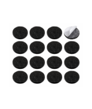 *FIELTRO ADHESIVO REDONDO 19mm x16