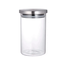 FRASCO DE VIDRIO TAPA METAL - 600ml