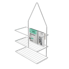 ESTANTE DOBLE PARA BAÑO