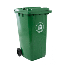 CONTENEDOR P/RES C/RUEDAS 120L VERDE