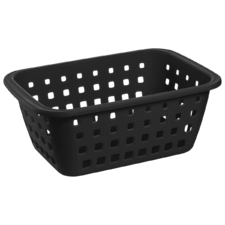 CANASTO MEDIANO 3 LT. NEGRO