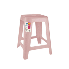 *BANQUETA PLASTICA MULTIUSO ROSE