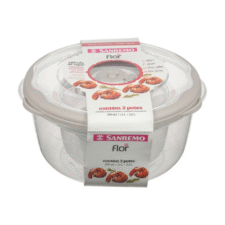 *SET DE 3 TAPER REDONDOS - GRIS