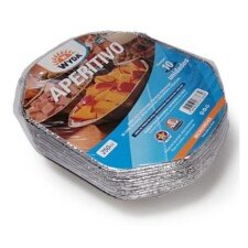 BANDEJA ALUMINIO APERITIVO 250ml (1/10)