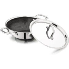 WOK KADAHI CON TAPA 26CM