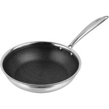 SARTÉN DE 24 CM CON DISEÑO DE PANAL