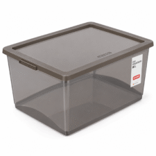 CAJA ORGANIZADORA CON TRABAS 60 LITROS